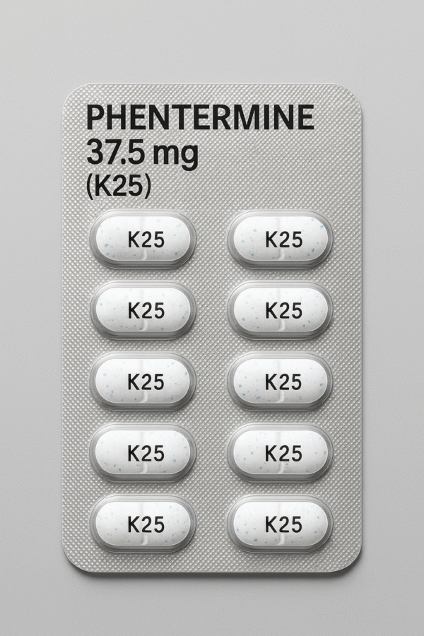 Phentermine 37.5mg (K25)