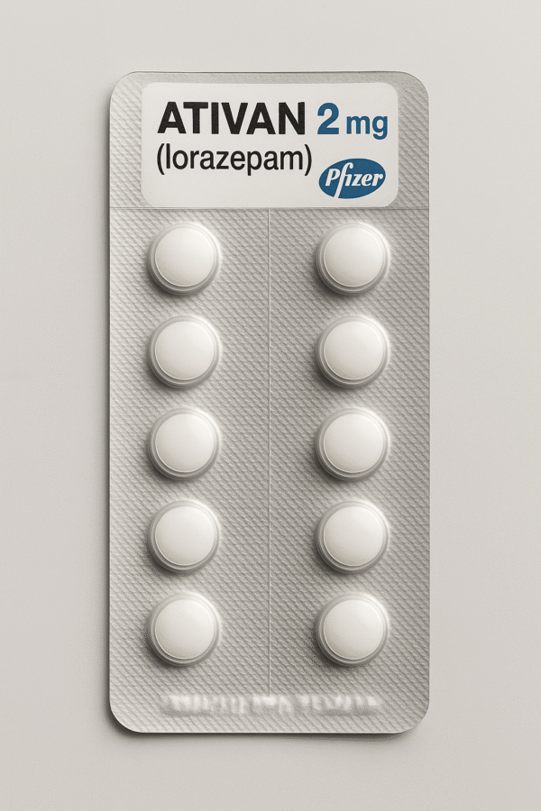Ativan Pfizer 2mg