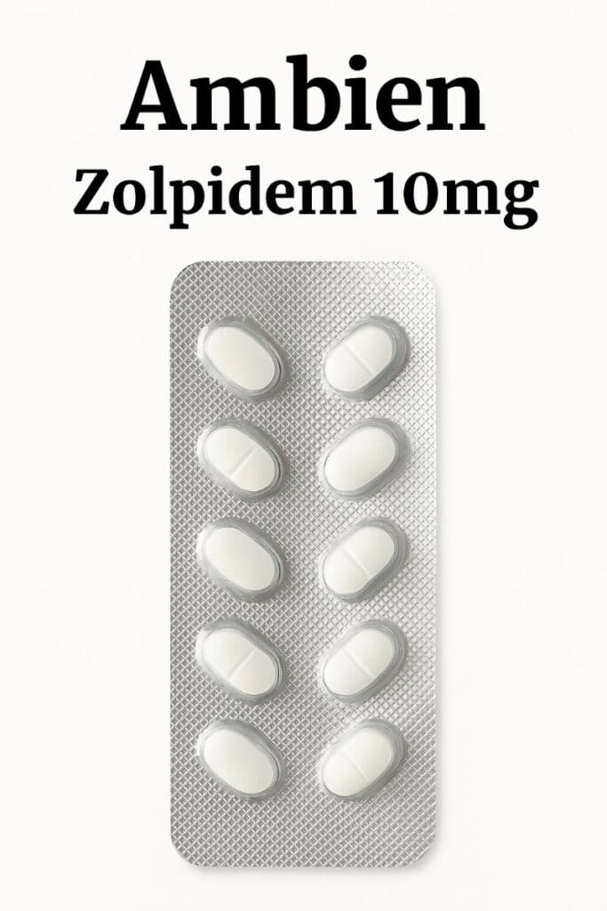 Buy Ambien Zolpidem 10mg Online for Fast Sleep Relief
