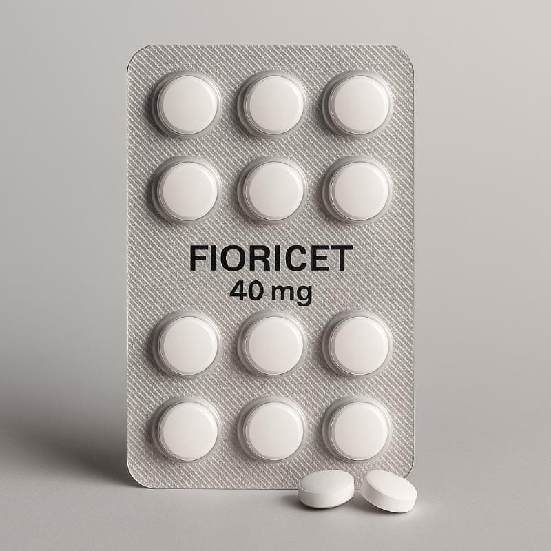 Buy Fioricet 40mg Tablets Online for Migraine & Headache Relief