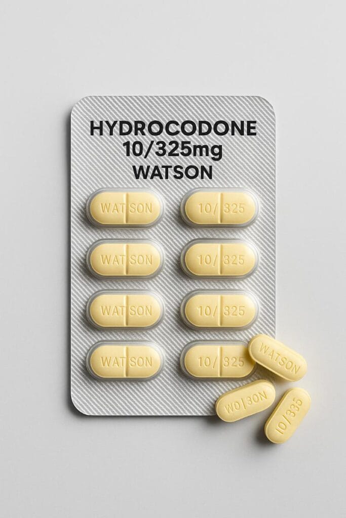 Buy Hydrocodone Watson 10/325mg Online for Severe Pain Relief