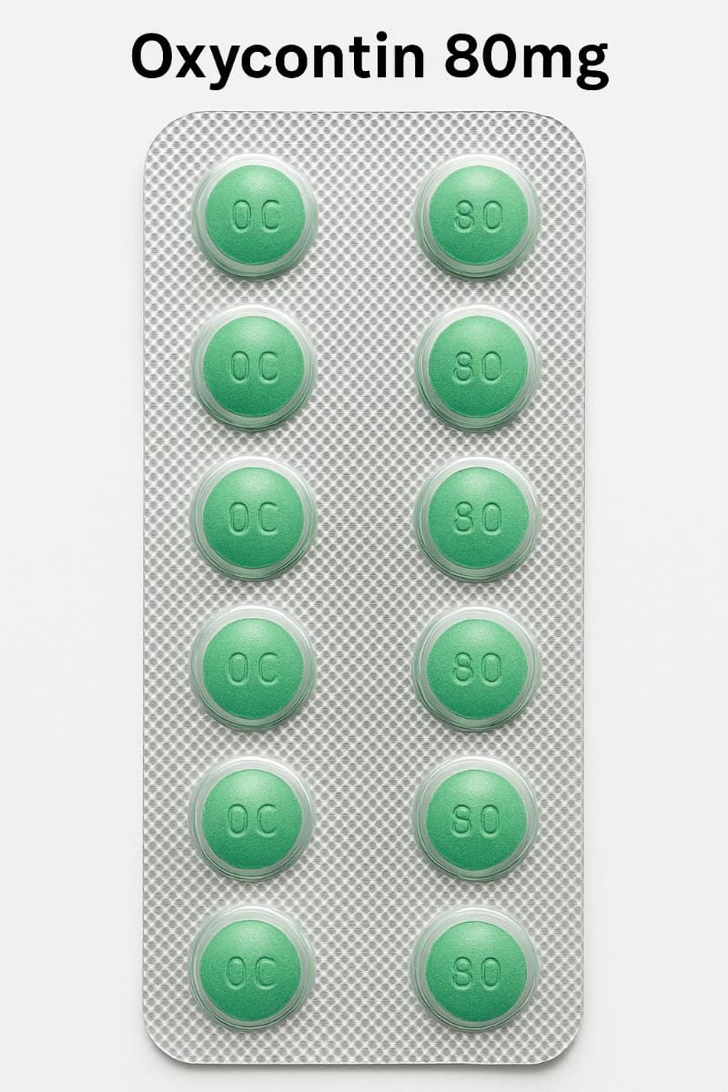 Buy Oxycontin 80mg Green OC80 Online in USA
